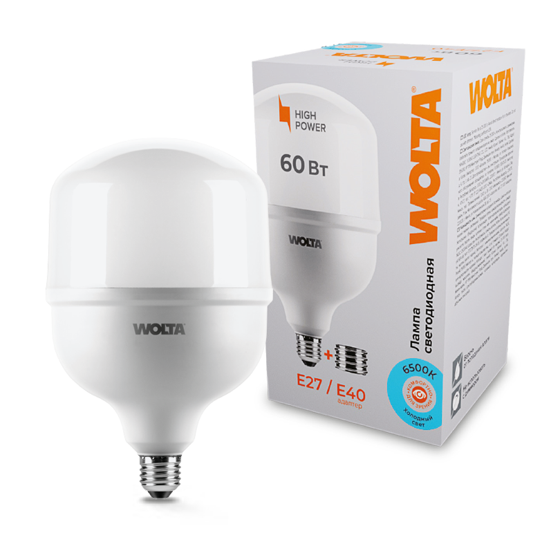 Светодиодная лампа Wolta 25WHP60E27/40 Светодиодная лампа Wolta 25WHP60E27/40
