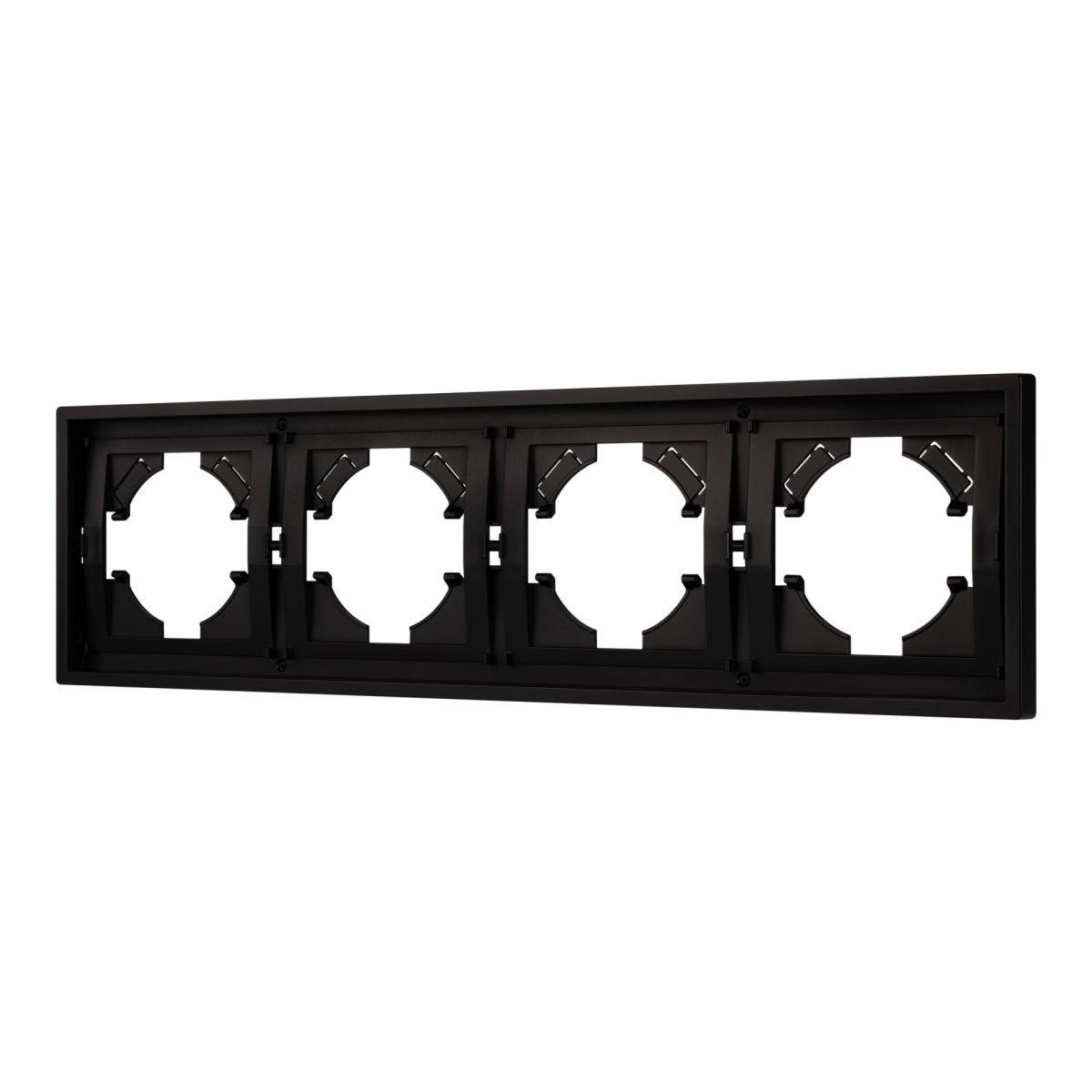 Рамка пластиковая на 4 поста Arlight FRM-TENDO-PL-4-BK 053848