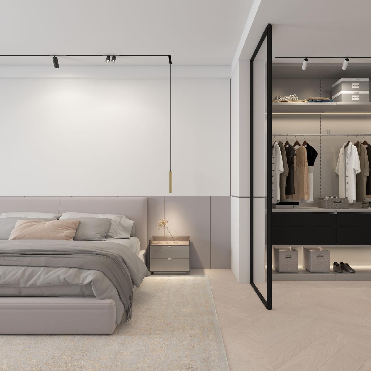 Трековый светильник Denkirs Smart DK8020-BK