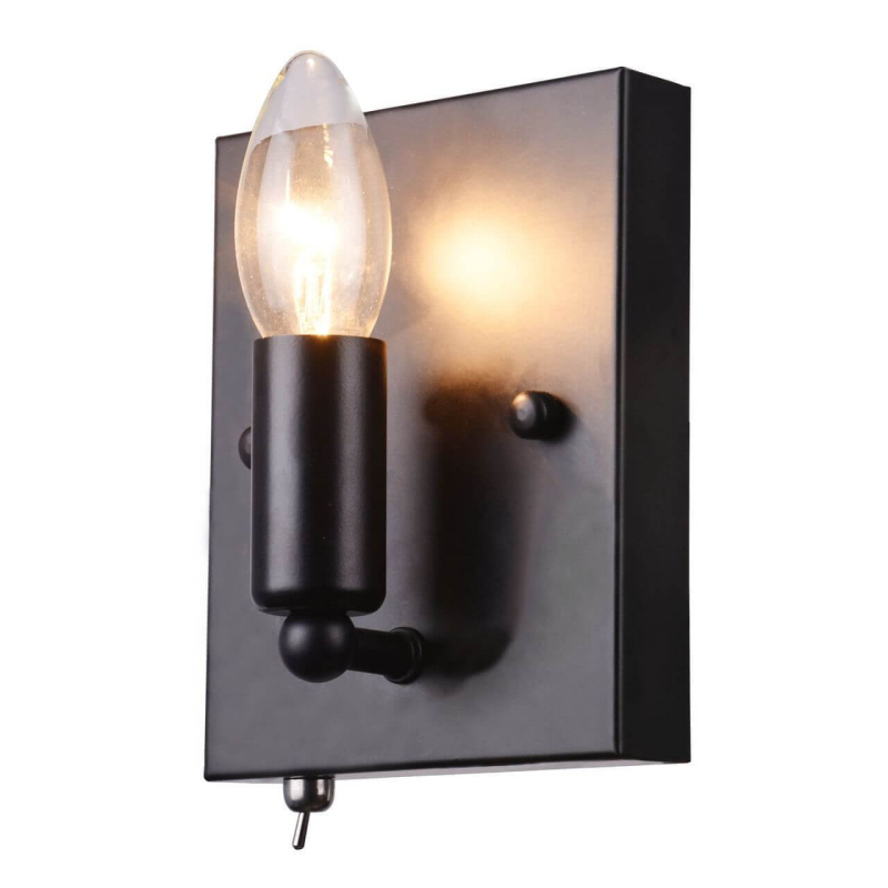 Бра Arte Lamp Bastiglia A8811AP-1BK Бра Arte Lamp Bastiglia A8811AP-1BK