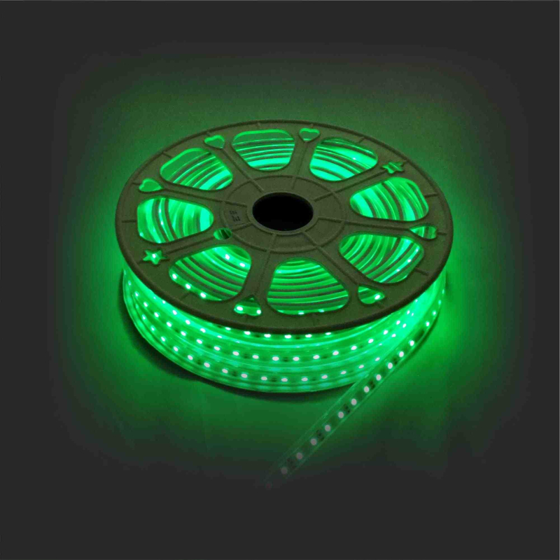 Светодиодная лента Apeyron 220В 12Вт/м smd5050 60д/м IP65 аксессуарами RGB 10-51