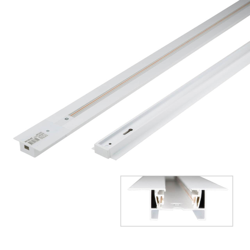 Шинопровод встраиваемый однофазный Volpe UBX-Q123 RS2 White 200 Set01 UL-00007377 Шинопровод встраиваемый однофазный Volpe UBX-Q123 RS2 White 200 Set01 UL-00007377