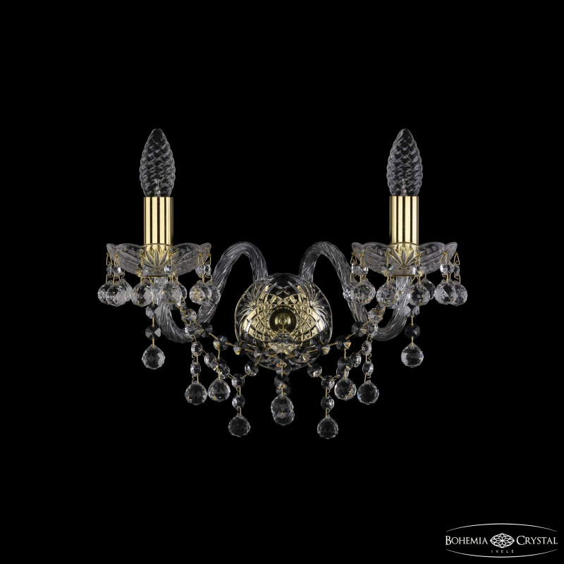 Бра Bohemia Ivele Crystal 1409B/2/160 G Бра Bohemia Ivele Crystal 1409B/2/160 G