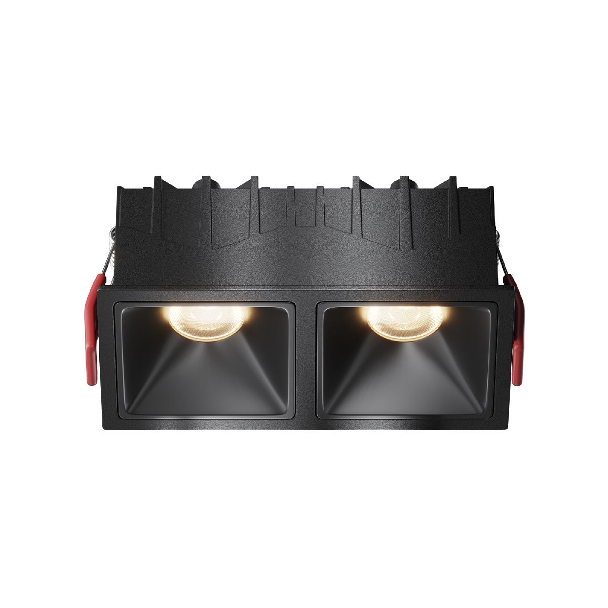 Встраиваемый светильник Maytoni Alfa Led Downlight DL043-02-10W3K-SQ-B-1 Встраиваемый светильник Maytoni Alfa Led Downlight DL043-02-10W3K-SQ-B-1