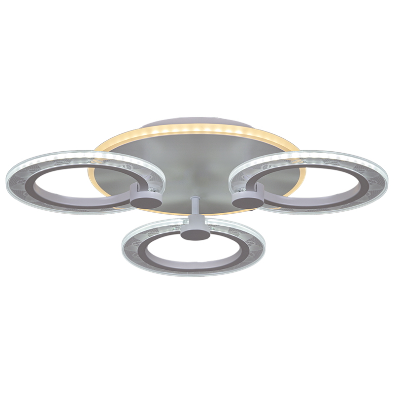 Потолочная люстра Reluce 20309-0.3-3+1 WT 57W