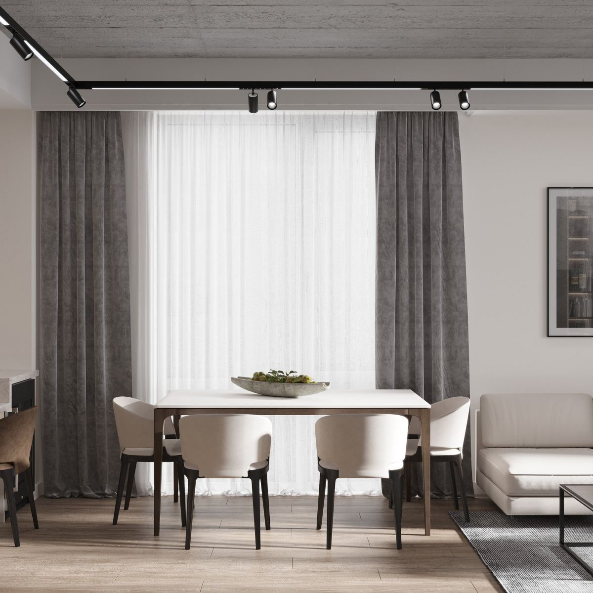 Трековый магнитный светильник Hesby Lighting ElDeko HSBL_0080