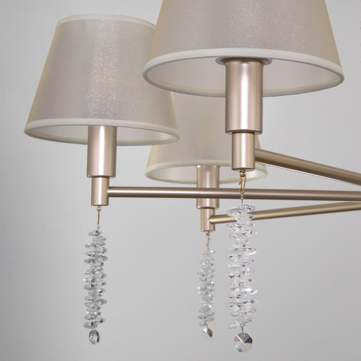 Подвесная люстра Eurosvet Charuel 60148/7 матовое золото a064945