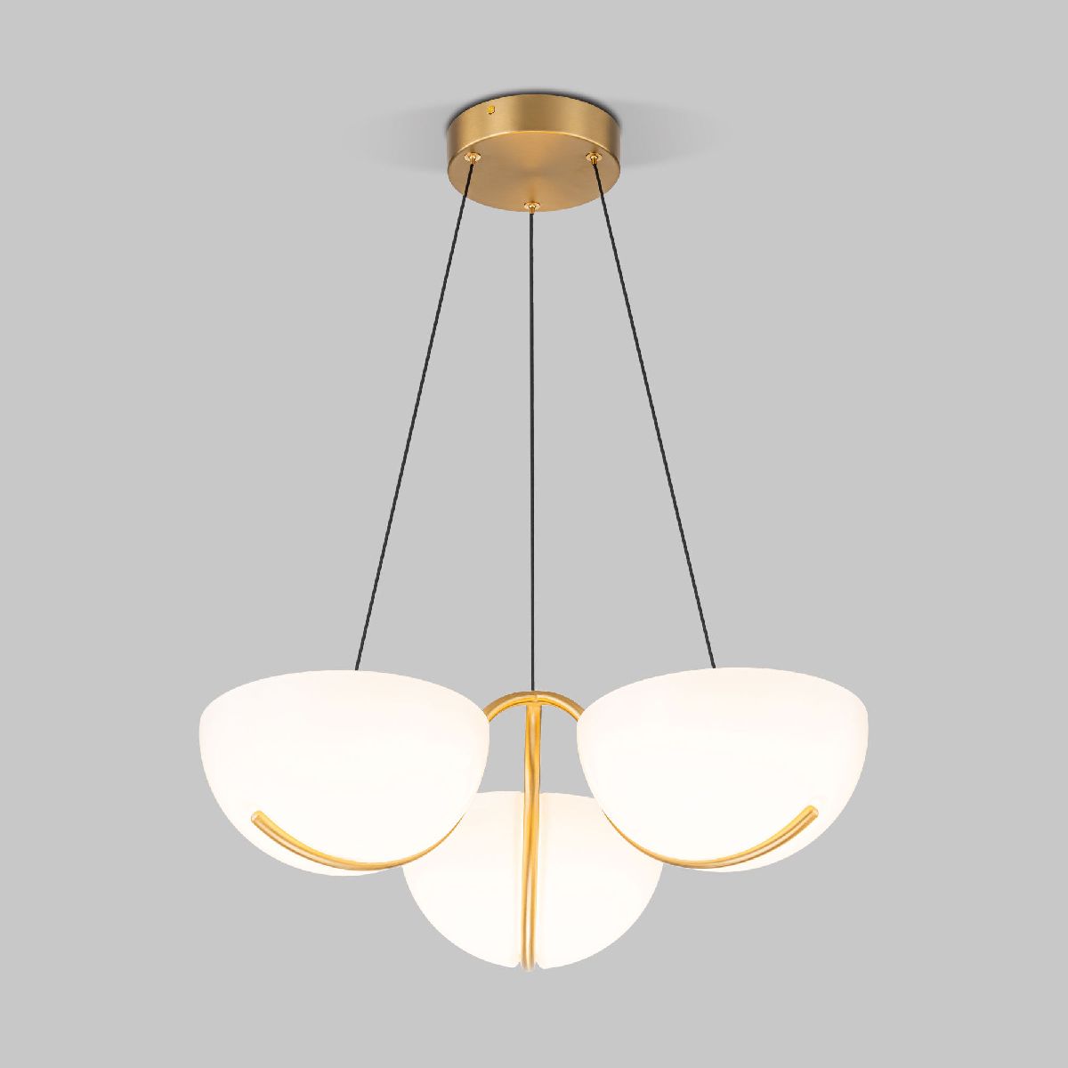 Подвесная люстра Eurosvet Emisfero 50083/3 LED золото a069300