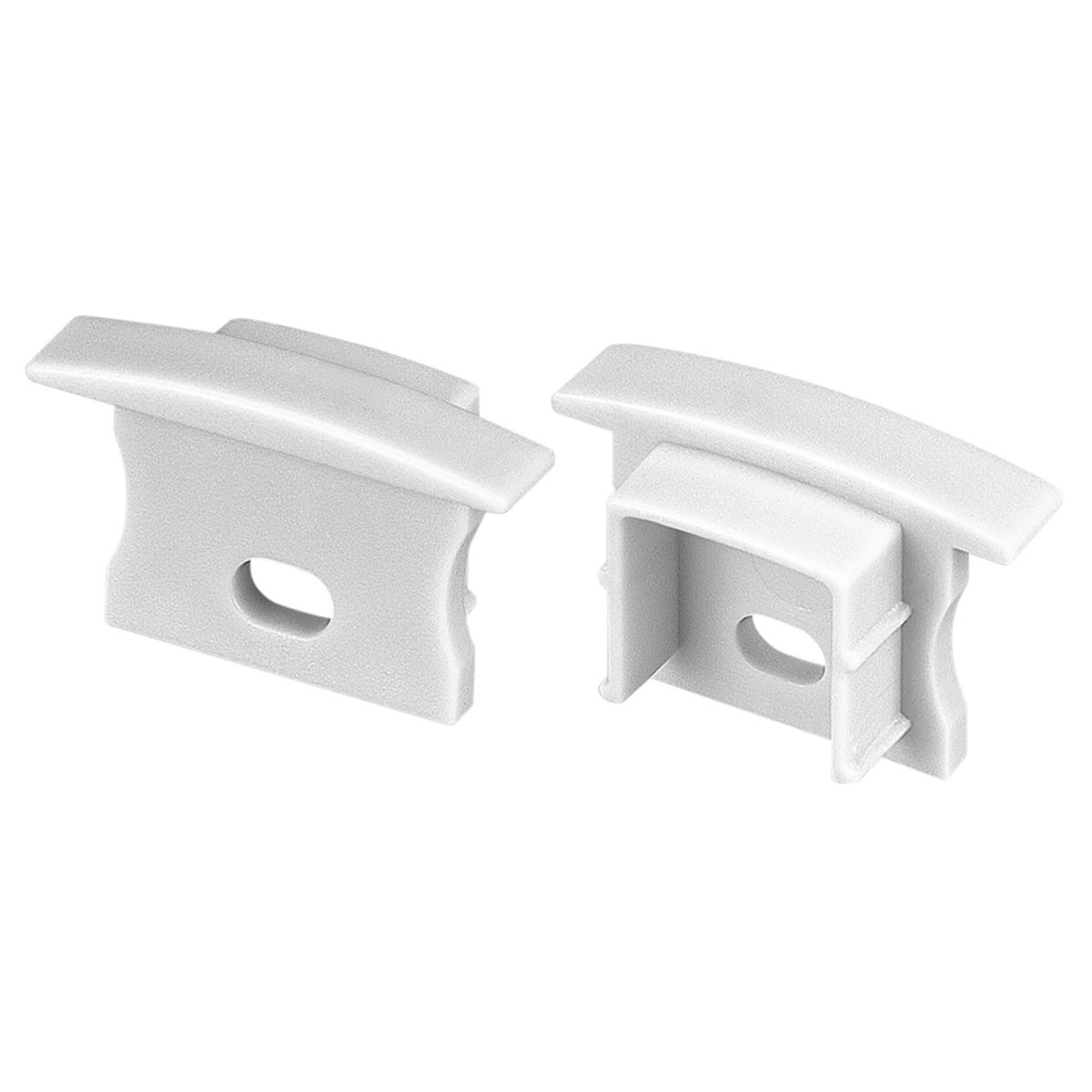 Заглушка Arlight LINE-2315-F SILVER с отверстием 054379