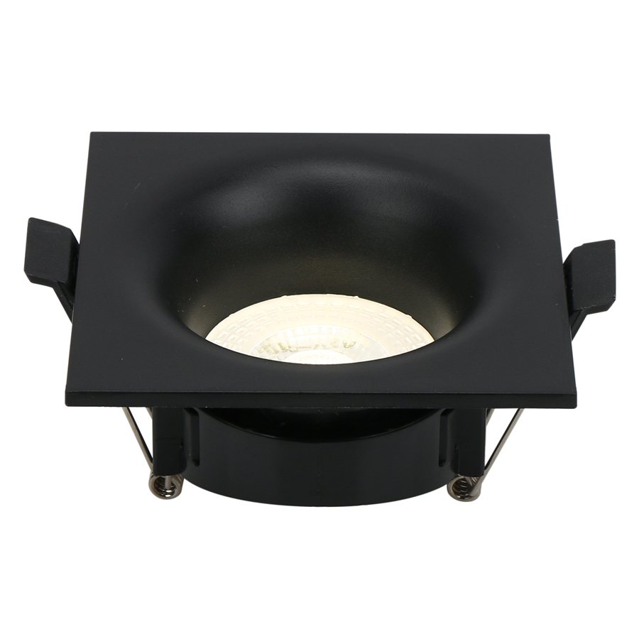 Встраиваемый светильник General GCL-MR16-SQ-BLACK 661289