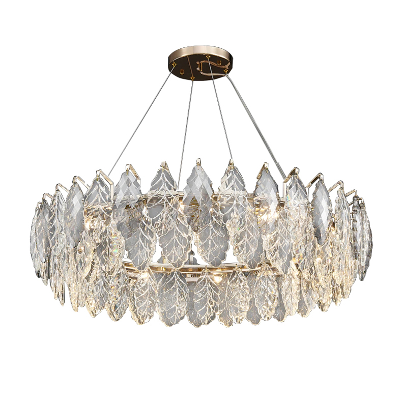 Подвесная люстра Delight Collection D8011P/R-1000 gold/smoky Подвесная люстра Delight Collection D8011P/R-1000 gold/smoky