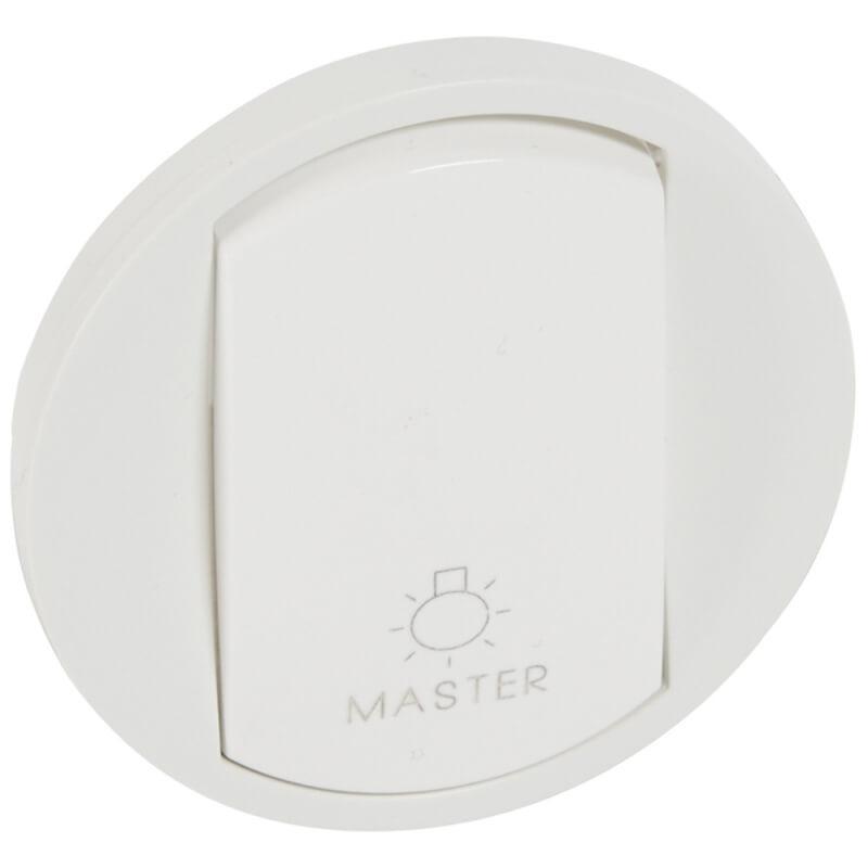 Клавиша Legrand Celiane Свет-Общее белая 068190