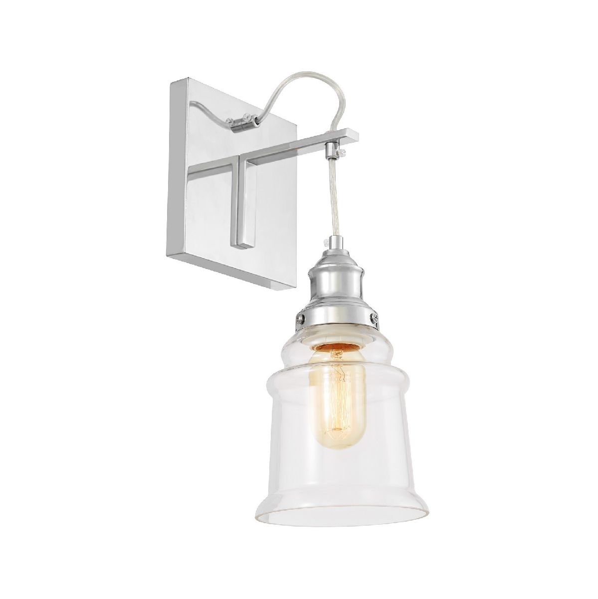 Бра Lumina Deco Moletti LDW 6844-1 CHR+PR Бра Lumina Deco Moletti LDW 6844-1 CHR+PR