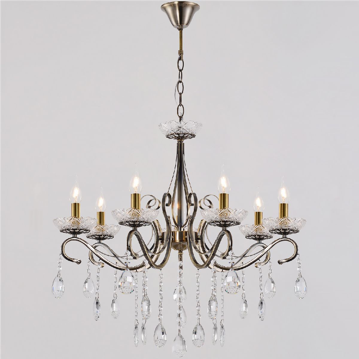 Подвесная люстра Reluce 04205-0.4-07 AB Подвесная люстра Reluce 04205-0.4-07 AB