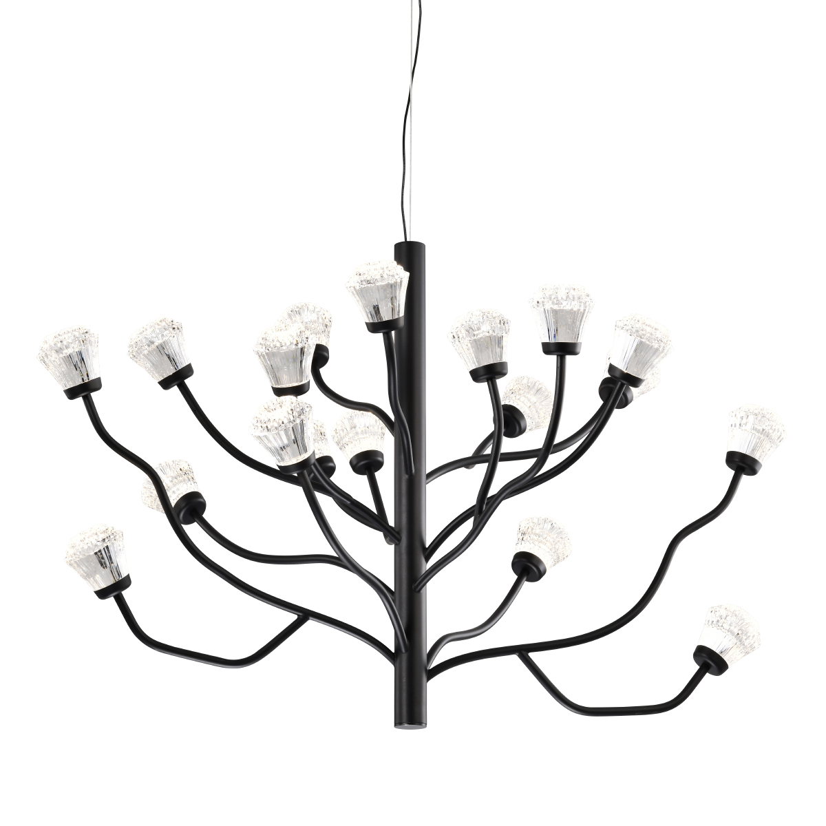 Подвесная люстра Delight Collection P0550-18A black Подвесная люстра Delight Collection P0550-18A black