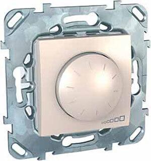 Диммер поворотный Schneider Electric Unica для люминесцентных ламп 1-10V 400VA MGU5.510.25ZD Диммер поворотный Schneider Electric Unica для люминесцентных ламп 1-10V 400VA MGU5.510.25ZD