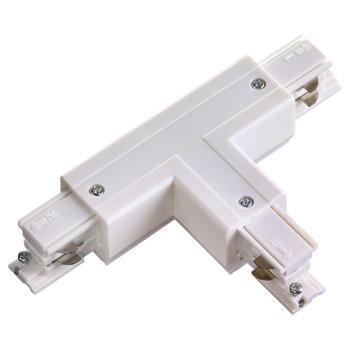 Коннектор Т-образный Novotech track white 3phase 135058 Коннектор Т-образный Novotech track white 3phase 135058
