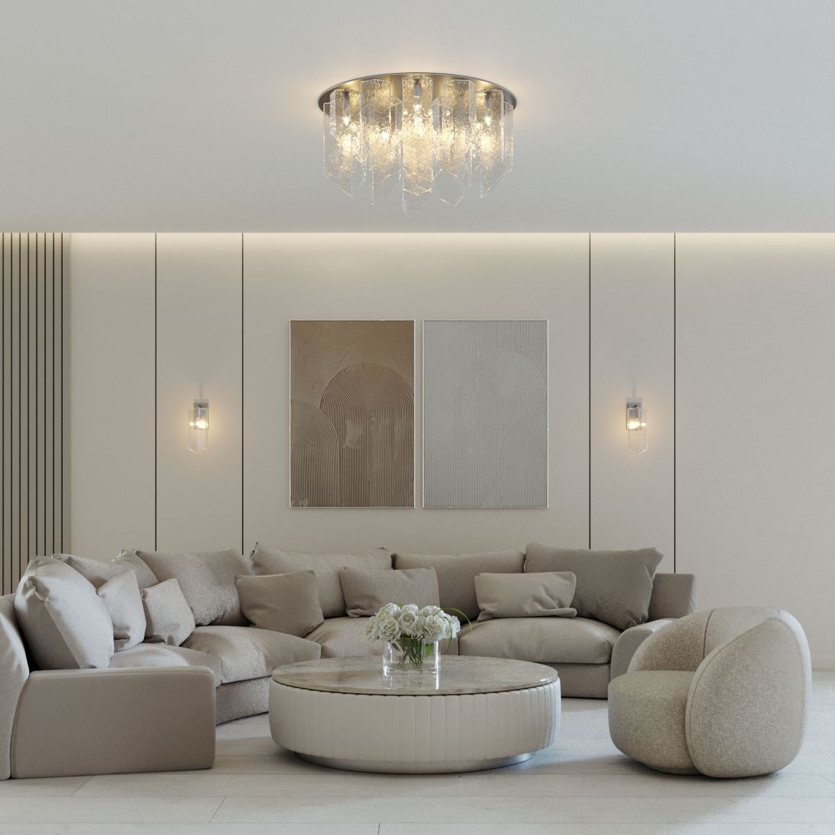 Потолочная люстра Bogate's Iceberg 381/10 Smart a069620