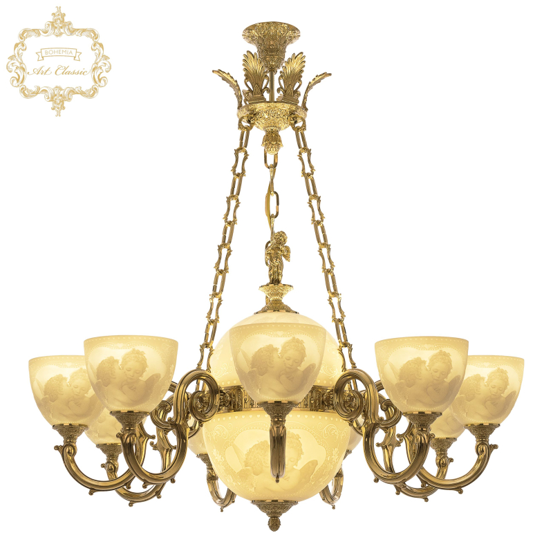 Подвесная люстра Art Classic 31.2003P.9.210.G.P1.U.Angel.Y8.FA4M