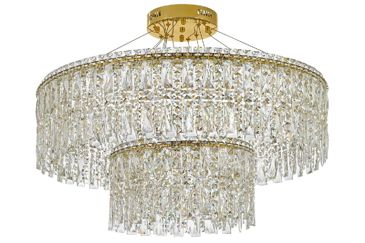 Подвесная люстра Arti Lampadari Ovindoli L 1.5.80+40.100 G Подвесная люстра Arti Lampadari Ovindoli L 1.5.80+40.100 G