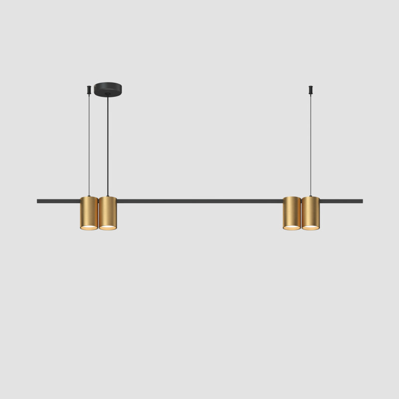 Подвесной светильник Denkirs Orbit DK4061-BK+SG Подвесной светильник Denkirs Orbit DK4061-BK+SG