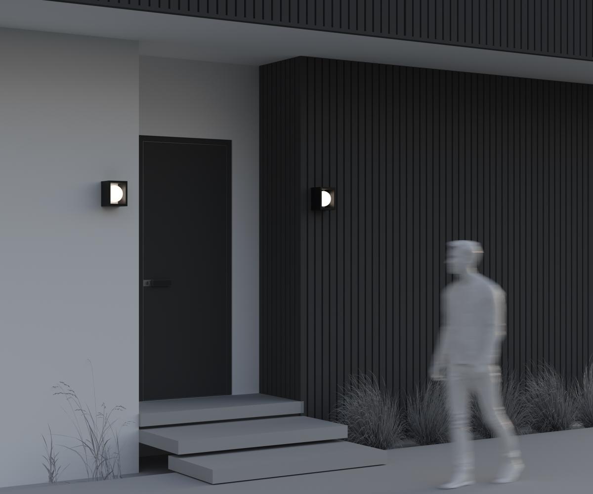 Уличный настенный светильник Maytoni Slate O483WL-L10GF3K