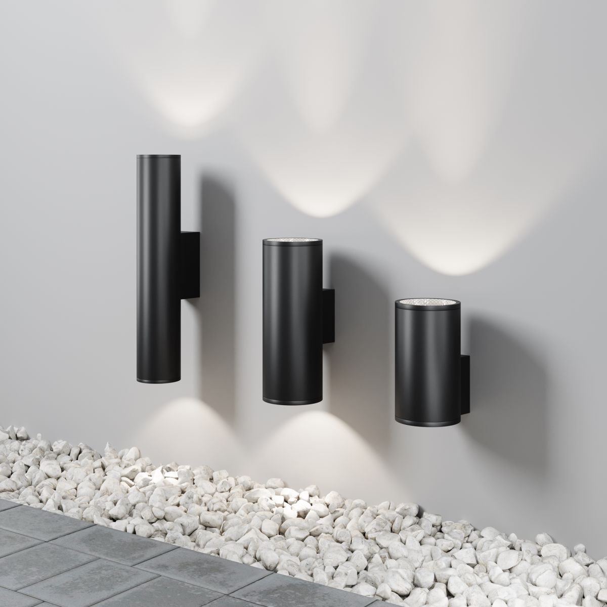 Уличный настенный светильник Maytoni Shim O514WL-L30B3K