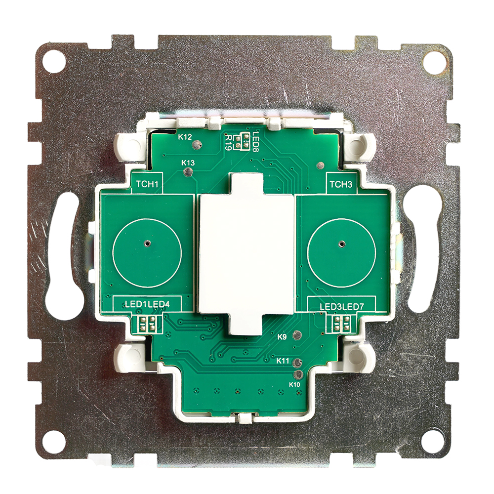 Выключатель 1-клавишный сенсорный (механизм) Stekker Катрин 50274