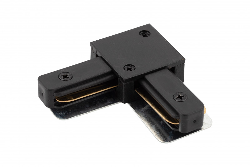 Коннектор L-образный Denkirs DK Track Black TR1102-BK Коннектор L-образный Denkirs DK Track Black TR1102-BK