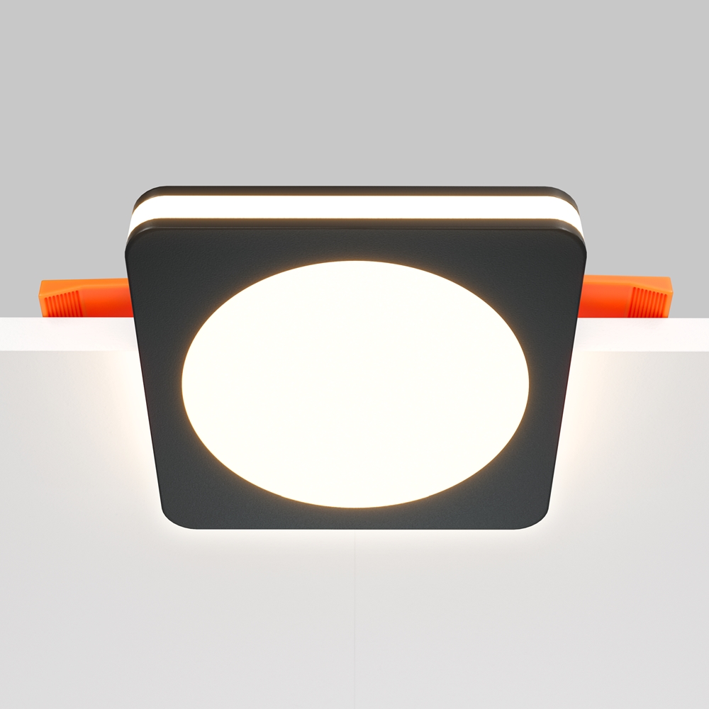 Встраиваемый светодиодный светильник Maytoni Phanton DL2001-L12B