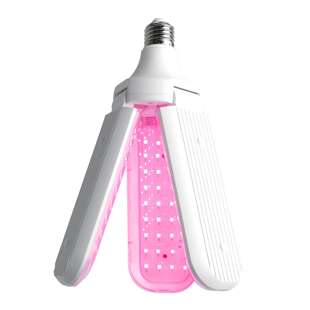 Лампа светодиодная 3-х лепестковая Feron LB-7000 E27 30W красно-синий спектр 48444 Лампа светодиодная 3-х лепестковая Feron LB-7000 E27 30W красно-синий спектр 48444