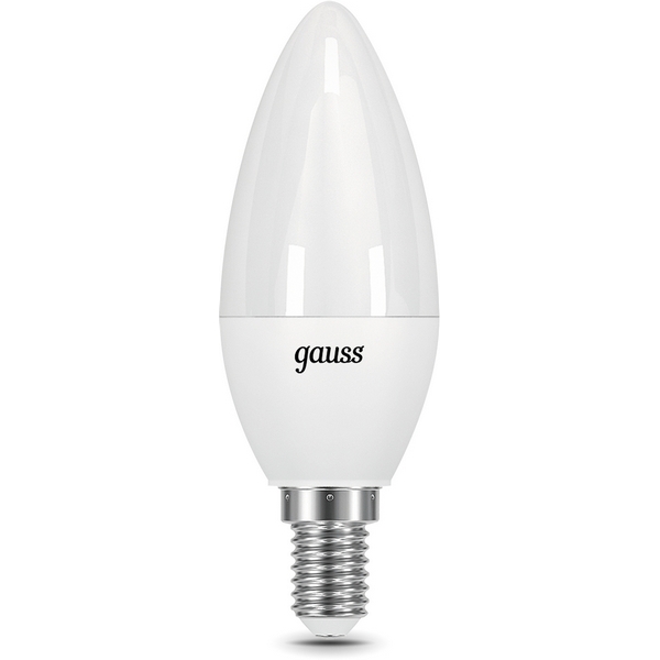 Лампа светодиодная Gauss E14 9,5W 6500K матовая 103101310 Лампа светодиодная Gauss E14 9,5W 6500K матовая 103101310