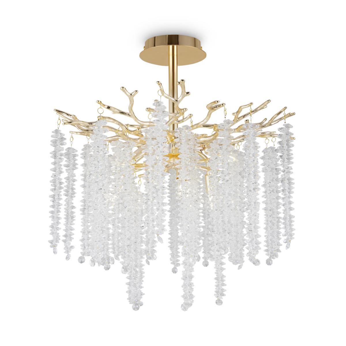 Люстра на штанге Freya Mineral FR1010CL-06G