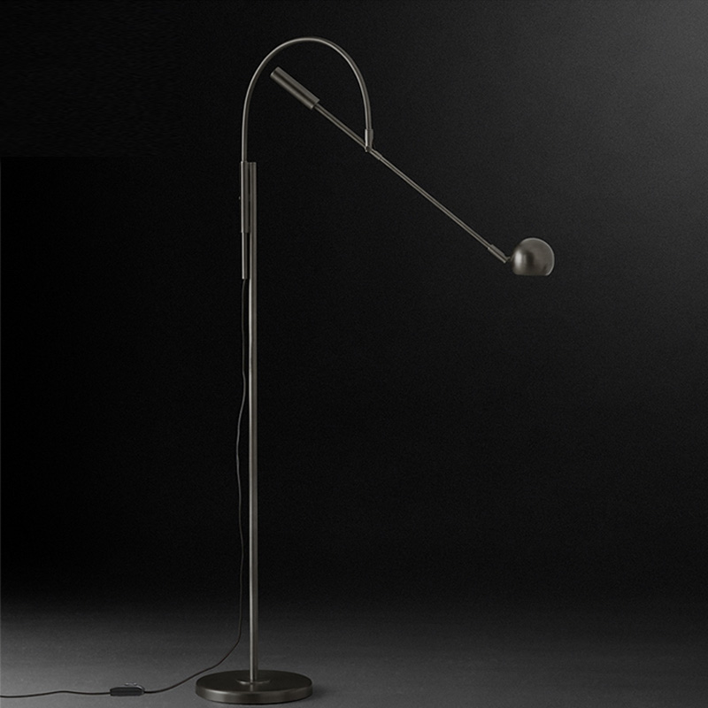 Торшер ImperiumLoft Restoration Hardware Orbiter Ii Task Floor Black 156655-22
