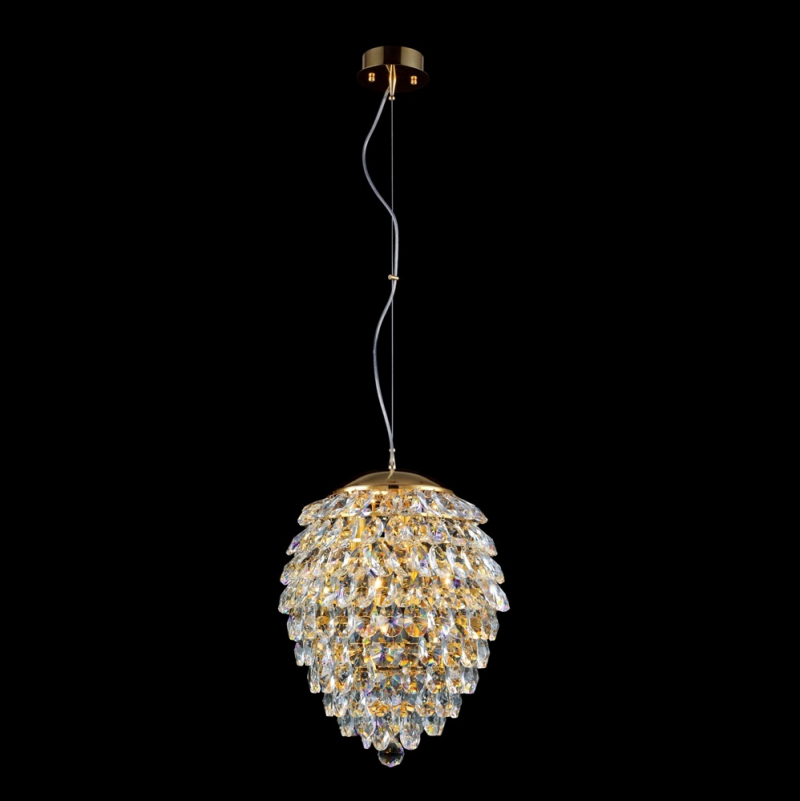 Подвесной светильник Crystal Lux Charme CHARME SP6 GOLD/TRANSPARENT Подвесной светильник Crystal Lux Charme CHARME SP6 GOLD/TRANSPARENT