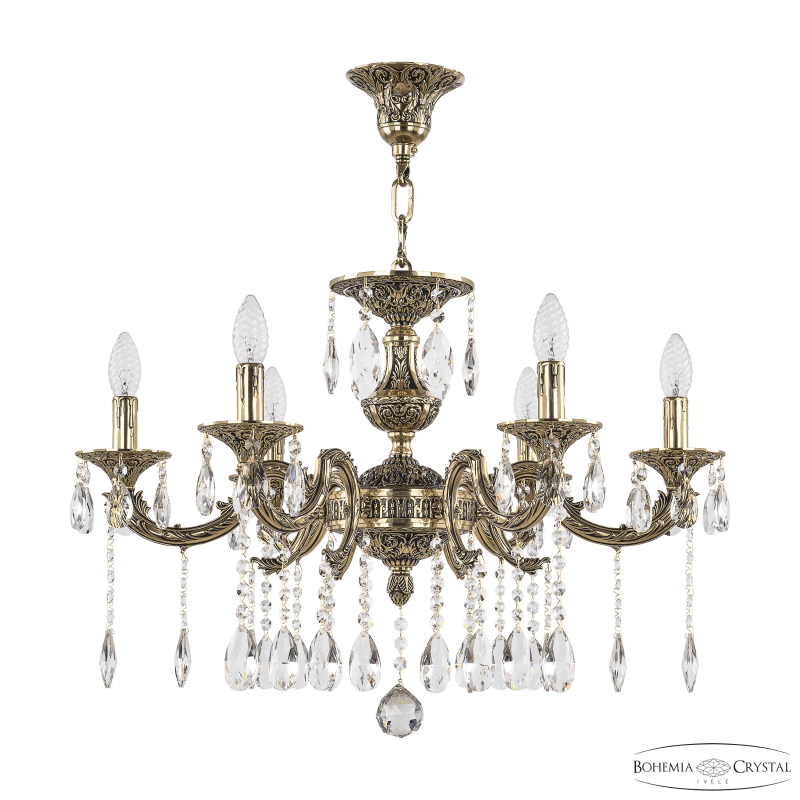 Подвесная люстра Bohemia Ivele Crystal Florence 71210/6/210 A GB