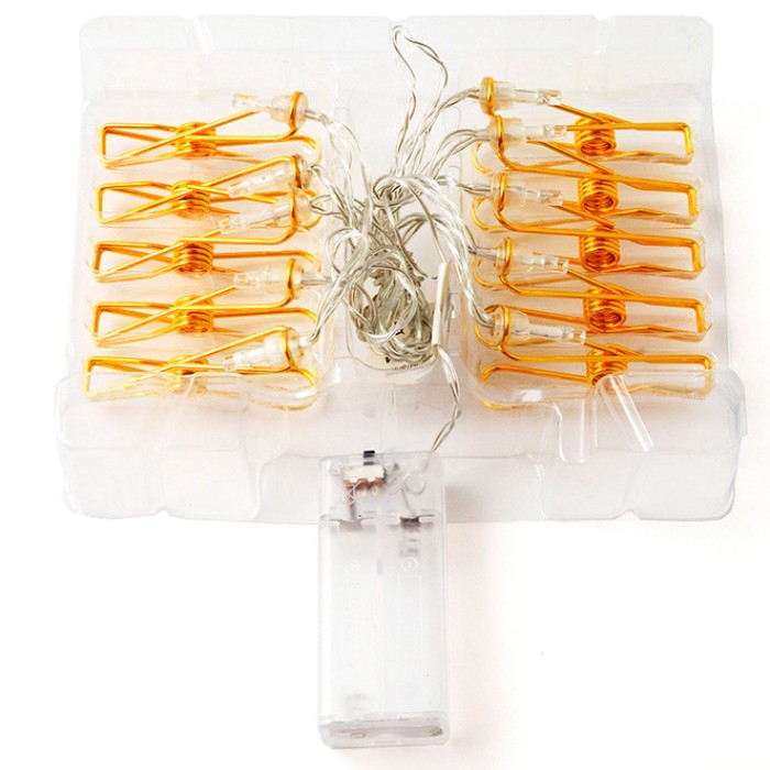 Гирлянда светодиодная Прищепка Apeyron Прищепка 15-59