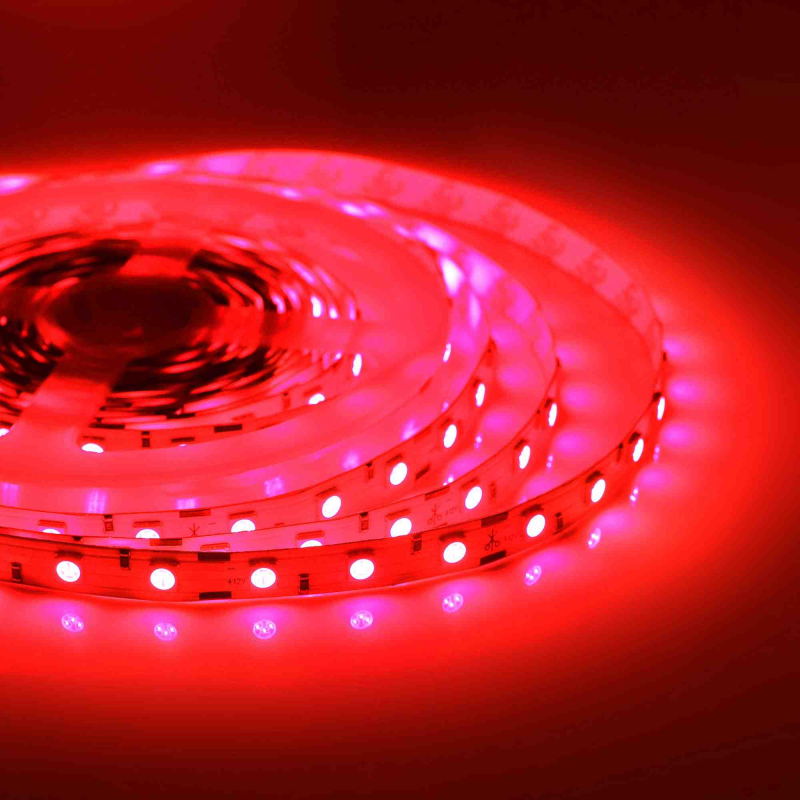 Светодиодная лента Apeyron 12В СТ 14,4Вт/м smd5050 60д/м IP20 5м красная 00-48 Светодиодная лента Apeyron 12В СТ 14,4Вт/м smd5050 60д/м IP20 5м красная 00-48
