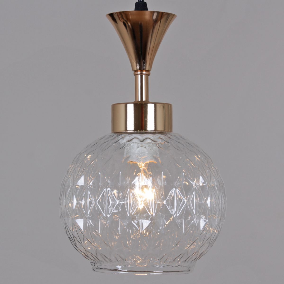 Подвесной светильник Reluce 10080-0.9-03 BK+FG