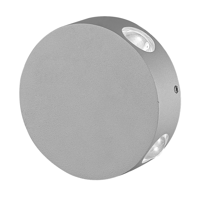 Уличный настенный светильник Uniel ULU-S42A-4x1W/4000K IP65 GREY Уличный настенный светильник Uniel ULU-S42A-4x1W/4000K IP65 GREY