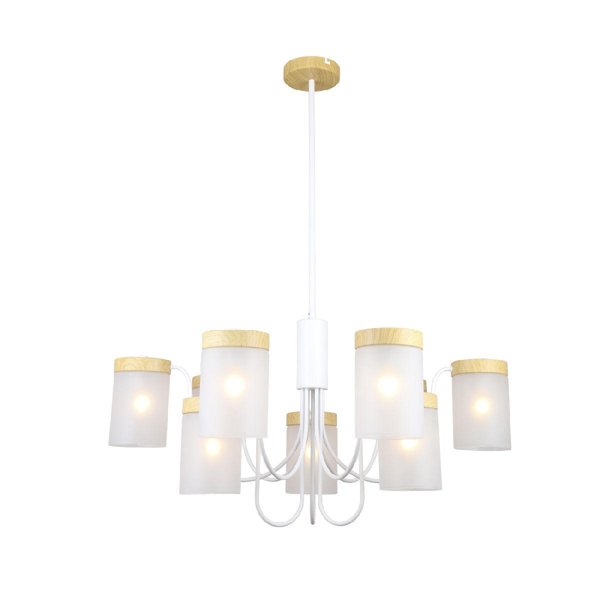 Люстра на штанге Escada Harmony 1172/9P White Люстра на штанге Escada Harmony 1172/9P White
