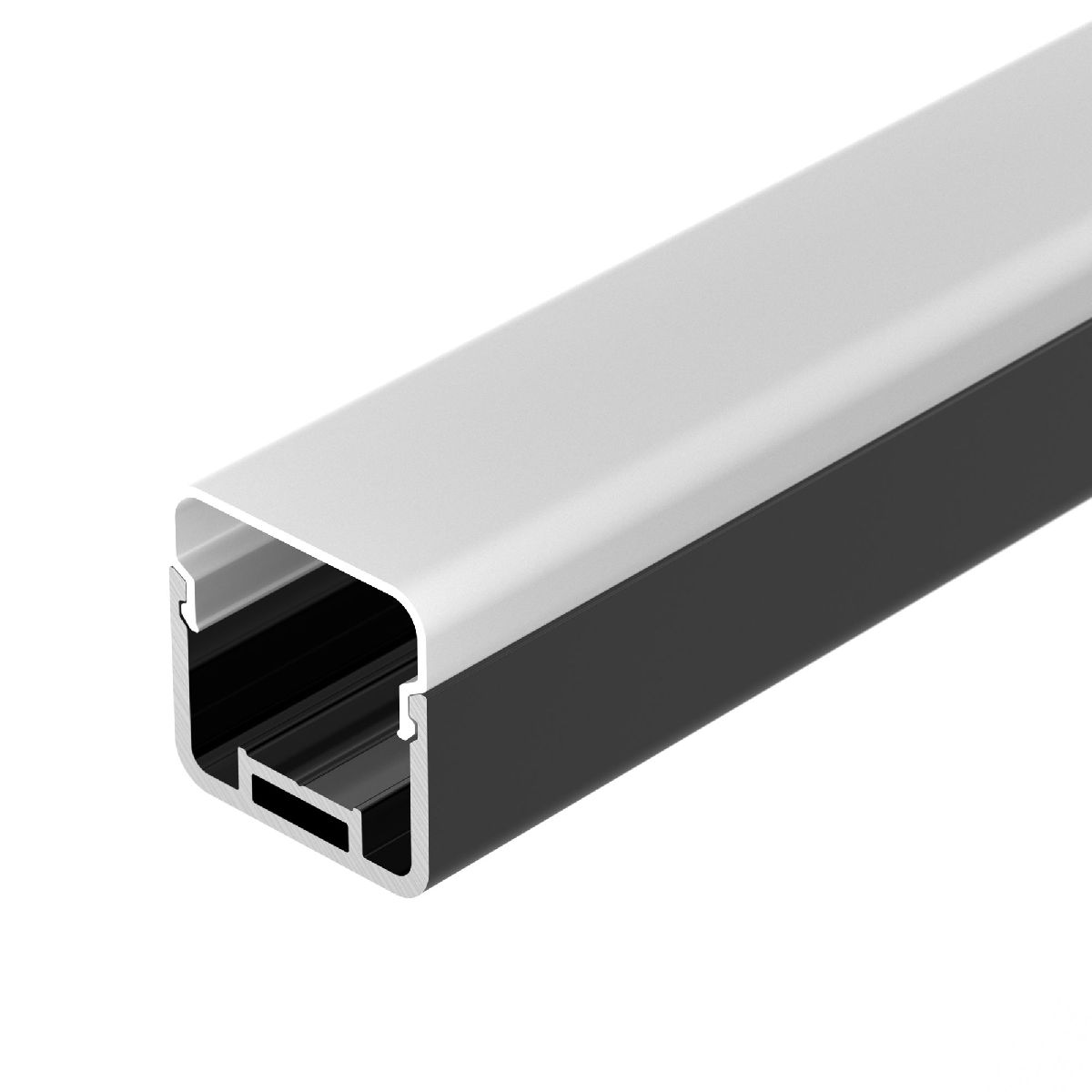 Профиль с экраном Arlight LINE-D-3030-2000 SQUARE BLACK+OPAL 055073 Профиль с экраном Arlight LINE-D-3030-2000 SQUARE BLACK+OPAL 055073