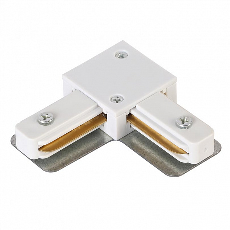 Коннектор L-образный Crystal Lux CLT 0.211 07 WH Коннектор L-образный Crystal Lux CLT 0.211 07 WH