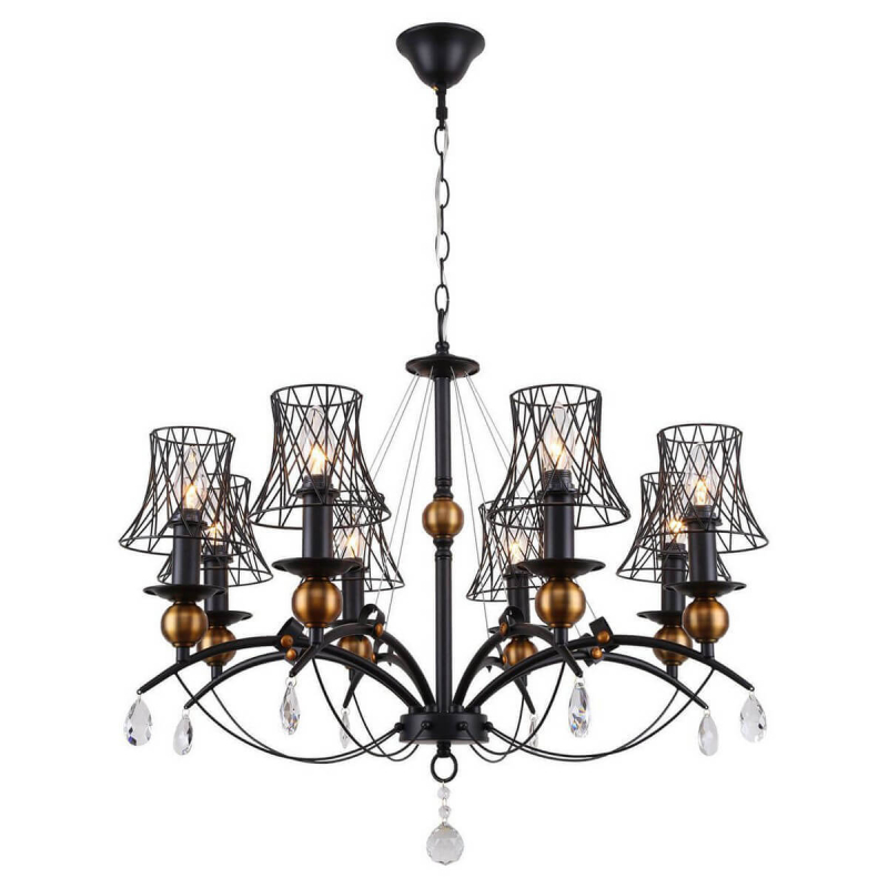 Подвесная люстра Lussole Lgo Arivaca GRLSP-8104 Подвесная люстра Lussole Lgo Arivaca GRLSP-8104