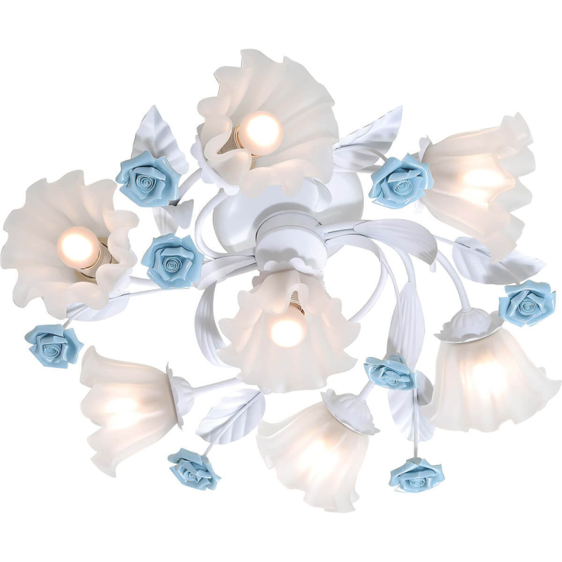 Потолочная люстра Lucia Tucci Fiori Di Rose 112.6.1 Потолочная люстра Lucia Tucci Fiori Di Rose 112.6.1