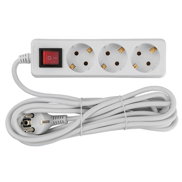 Удлинитель бытовой General GES-16-3x100-3-15m-S 470036