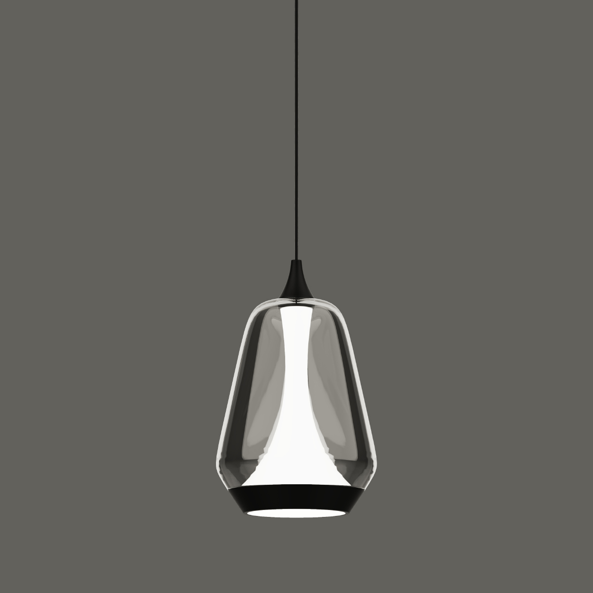 Подвесной светильник Delight Collection MD24001011-1A black/smoky Подвесной светильник Delight Collection MD24001011-1A black/smoky