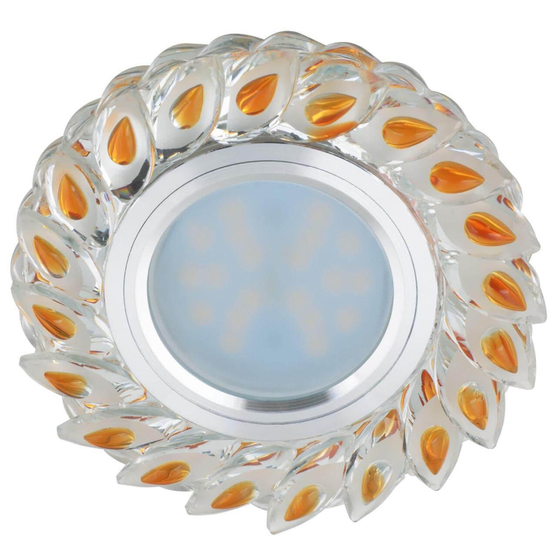 Встраиваемый светильник Fametto Luciole DLS-L128 GU5.3 Chrome/Gold Встраиваемый светильник Fametto Luciole DLS-L128 GU5.3 Chrome/Gold