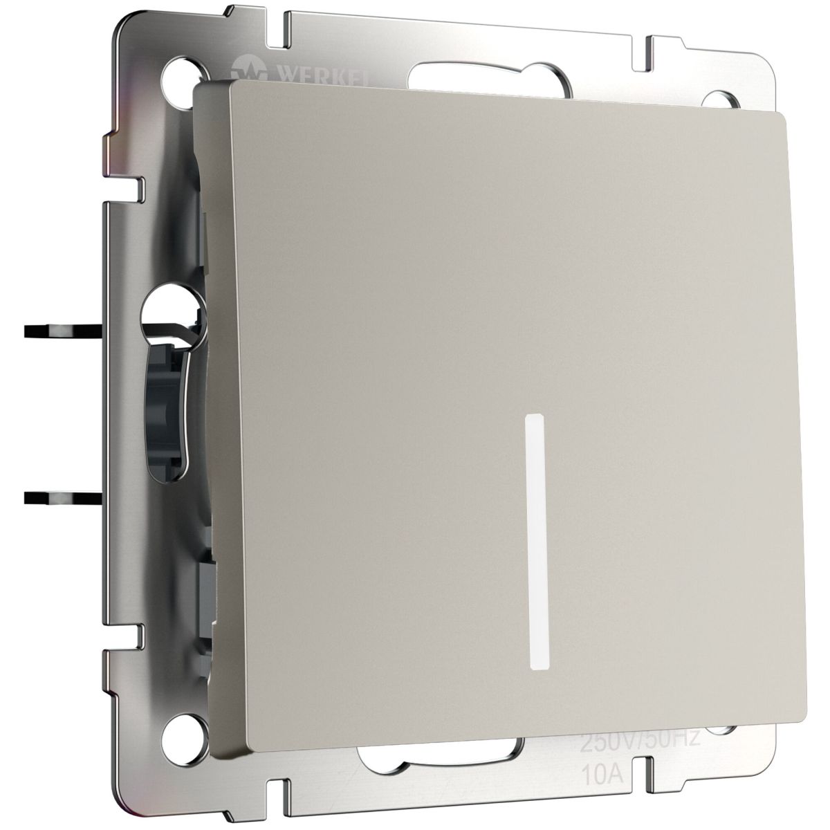 Выключатель одноклавишный с подсветкой Werkel W1210104 4690389211867 a069448