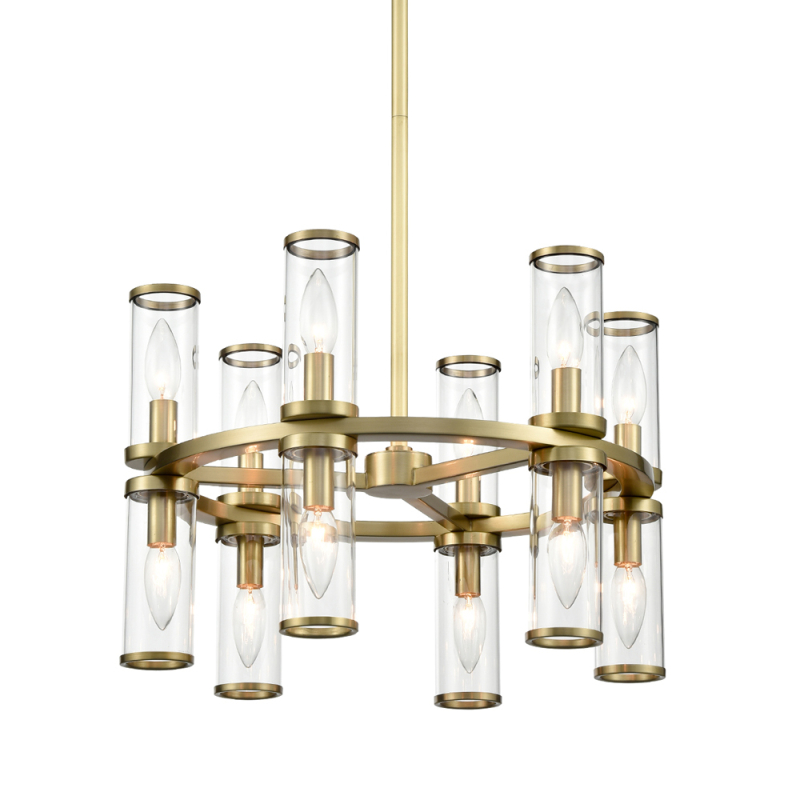 Люстра на штанге Delight Collection MD2061-12B br.brass Люстра на штанге Delight Collection MD2061-12B br.brass